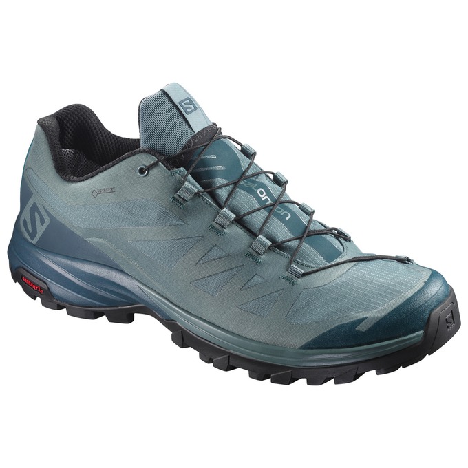 SALOMON OUTPATH GTX® Philippines - Men's Hiking Shoes - Light Blue | 850493-DEB